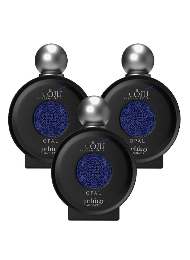 مشاعر 3 قطع عطر بريف بريق للنساء 100 مل  - Image 1