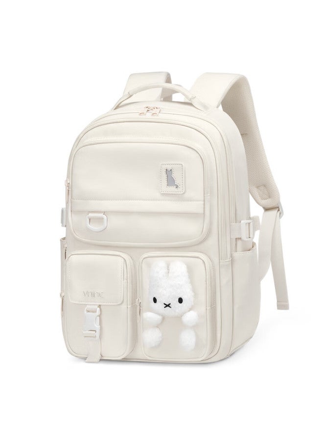 V.nine Elementary School Backpack For Girls, Middle And High School Students, Casual Children's Backpack For Grades 1-3 Large Capacity Backpack - Image 2