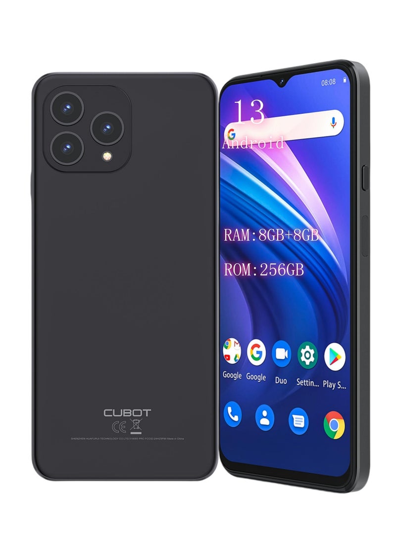 Cubot - Cubot P80 8GB+256GB, Global Version Smartphone Android 13, 6.583" FHD+ Screen Black - Image 1