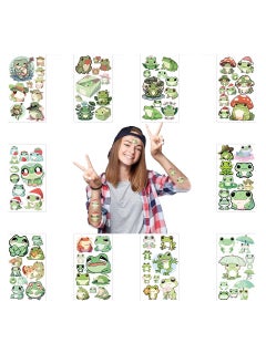DTBG Cartoon Frog Tattoo Stickers for Kids,Cartoon Series Waterproof Fashionable Temporary Tattoo Sticker  - Image 1