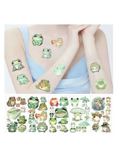 DTBG Cartoon Frog Tattoo Stickers for Kids,Cartoon Series Waterproof Fashionable Temporary Tattoo Sticker  - Image 5