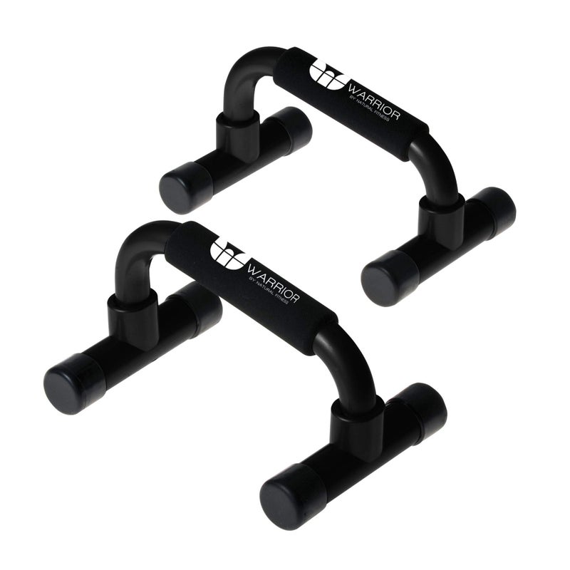 Warrior Pushup Bars - Upper Body Core and Chest Strength Fitness Training Stands - Angled with Comfort Grips and Stable Base for Home, Gym or Travel - Image 1