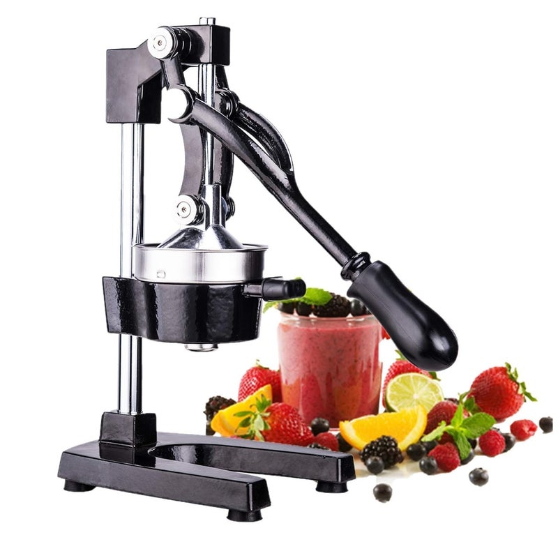 VAKTAVYA VAKTAVYA Large Citrus Juicer Best Press for Orange lime and lemon squeezer Manual Cold Press Juicer Maximum Juice Extractor Heavy Duty Base Juicer machines Commercial Non Electric lemon juicer  - Image 3