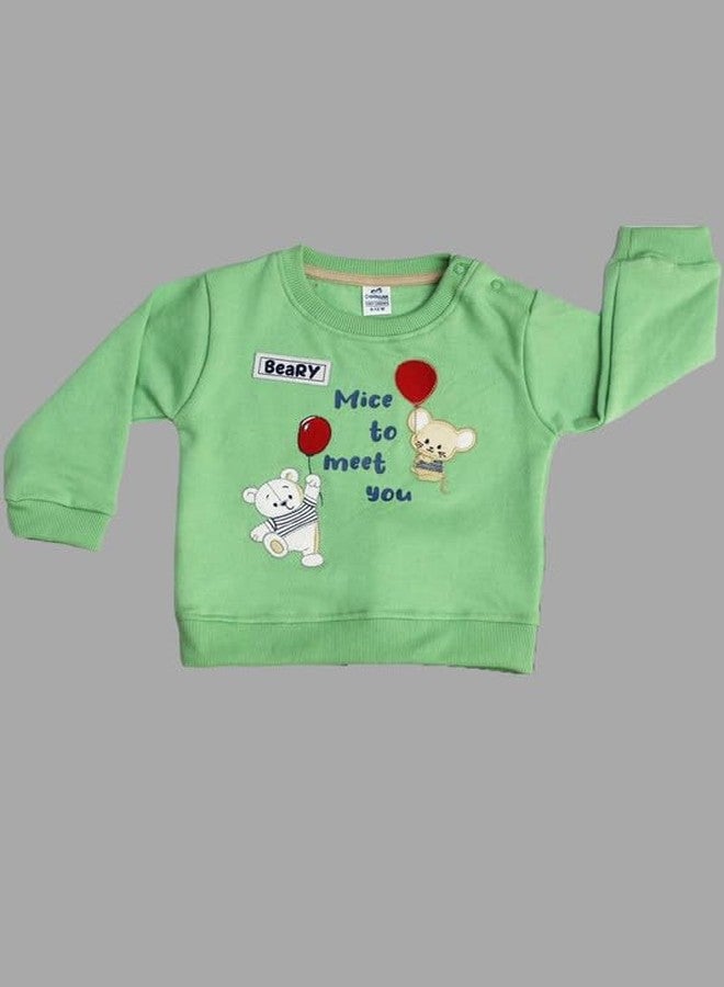 Dollar Junior Tiny Crews Baby Boys Casual T-Shirt Pant Set (KWRN10025_12-18M) Multicolour - Image 2