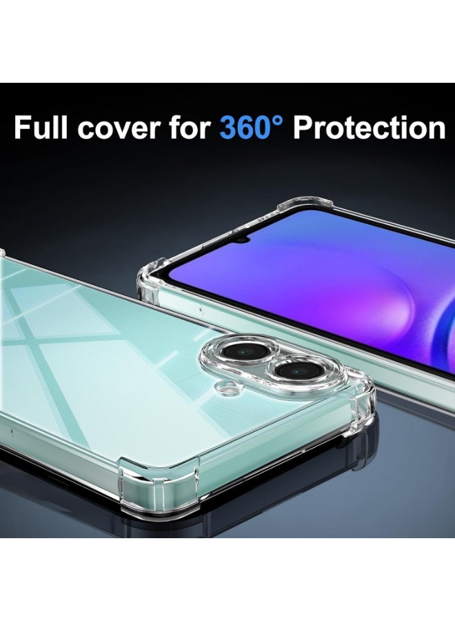 Samsung Galaxy A07 Case Clear Shockpoof Reinforced Corners Slim Fit Soft Flexible TPU Bumper Phone Case With Camera Protection for Samsung Galaxy A07 ,Crystal Clear - Image 3