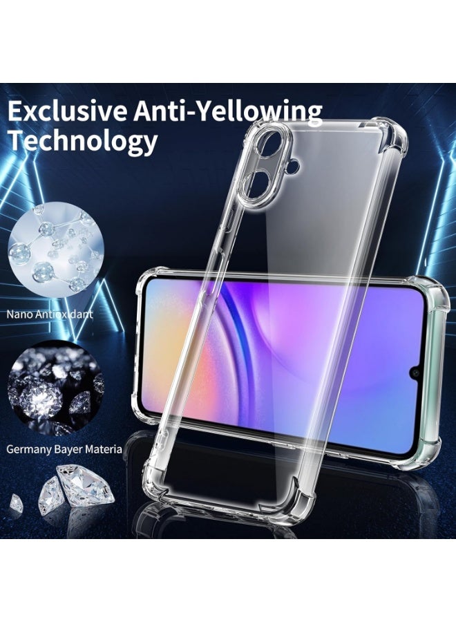 Samsung Galaxy A07 Case Clear Shockpoof Reinforced Corners Slim Fit Soft Flexible TPU Bumper Phone Case With Camera Protection for Samsung Galaxy A07 ,Crystal Clear - Image 5