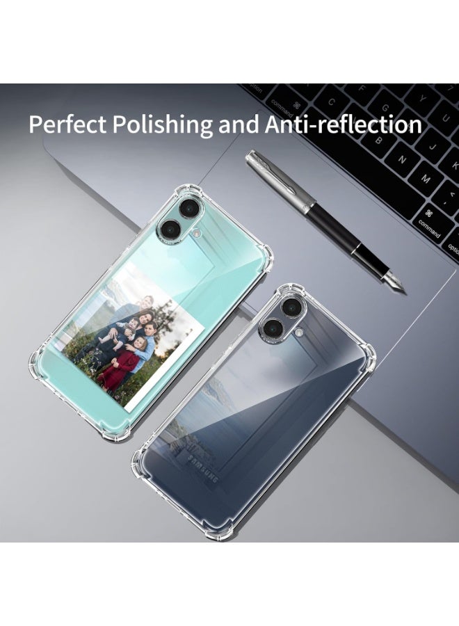 Samsung Galaxy A07 Case Clear Shockpoof Reinforced Corners Slim Fit Soft Flexible TPU Bumper Phone Case With Camera Protection for Samsung Galaxy A07 ,Crystal Clear - Image 4