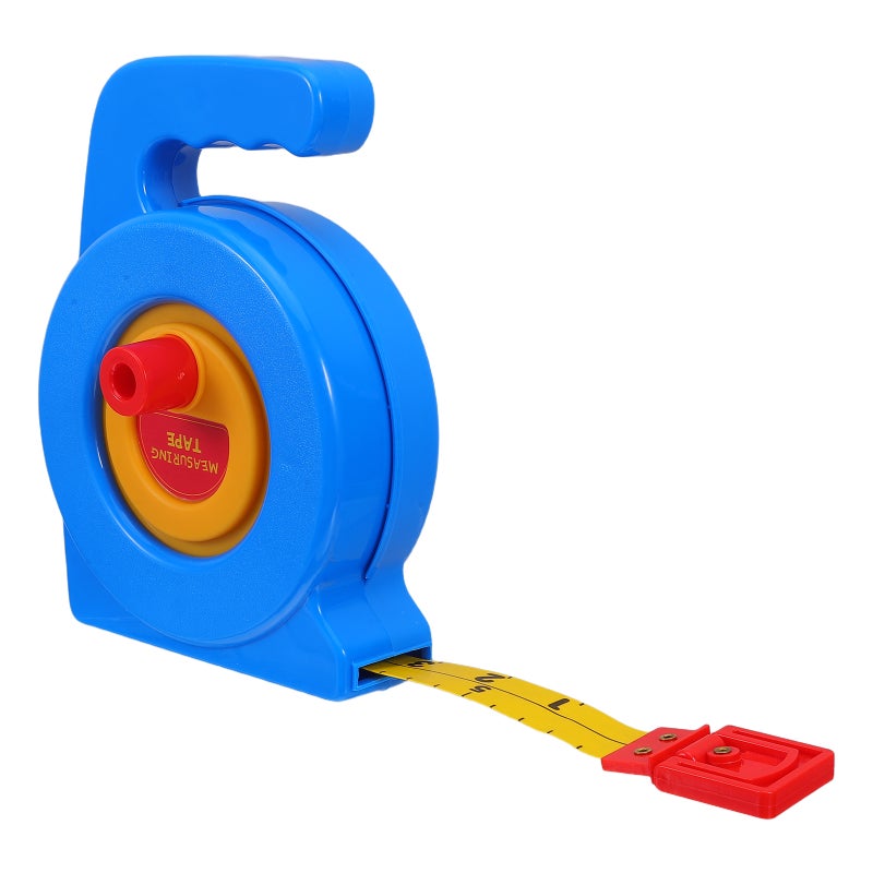 Dual-Scale Soft Tape Measure For Kids: 1m Retractable Measuring Tape Toy - Metric And Inch Ruler For Children Science Learning And Early Education - Image 1
