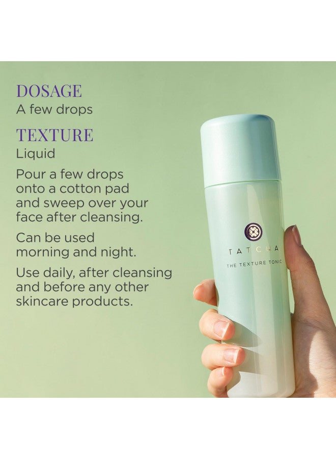 TATCHA The Texture Tonic | Liquid Exfoliating Treatment 150 ml | 5.0 fl. Oz - Image 4