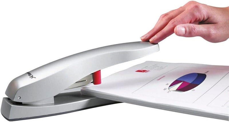 Rexel Odyssey Heavy Duty Stapler with 60 Sheet Capacity and Odyssey Staples, Silver - Image 2