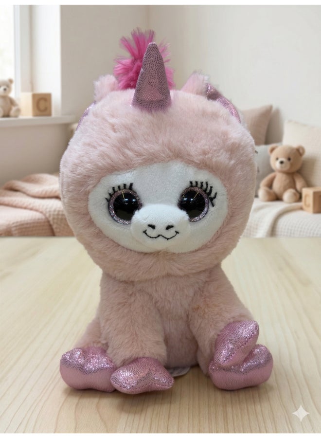 Fluffmals لعبة حيوانات محشوة فلوفمالز - يونيكورن قماش 15 سم - Image 1