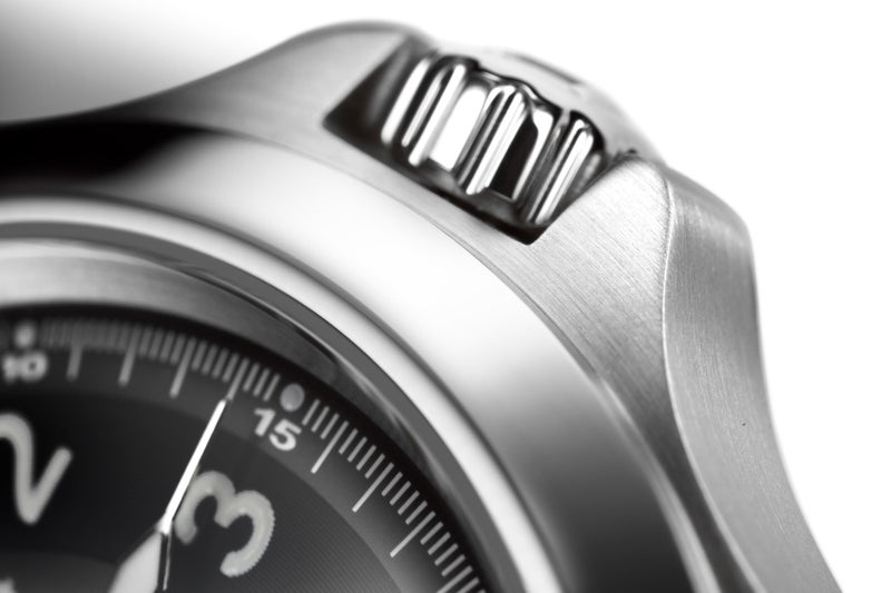 Hamilton Watch Khaki Field King Auto | Swiss Made | 40mm Stainless Steel Case | Black Dial Analog Watch | Silver Stainless Steel Bracelet (Model: H64455133) - Image 4