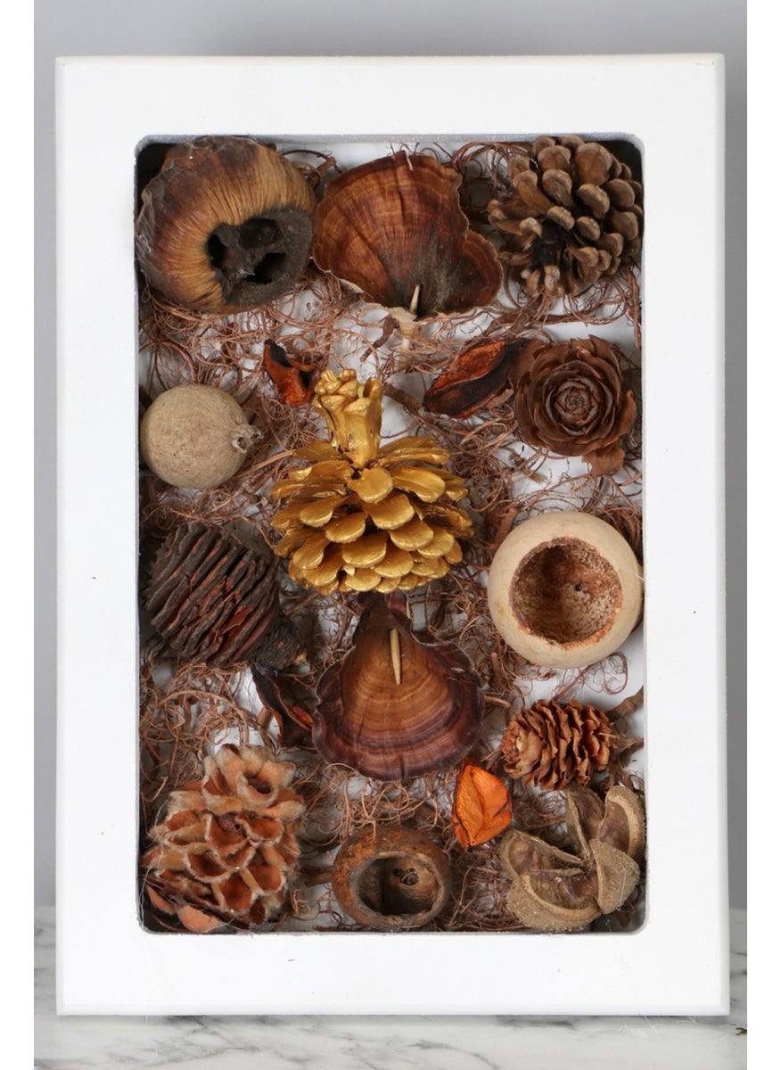 Yapay Çiçek Deposu - Artificial Flower Warehouse Decorative Flower Frame Table 21CMX30CM CODE:128 - Image 1