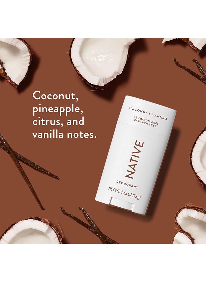 Native Deodorant - Natural Deodorant for Women and Men - Vegan, Gluten Free, Cruelty Free - Aluminum Free, Free of Parabens & Sulfates - Coconut & Vanilla - Image 5