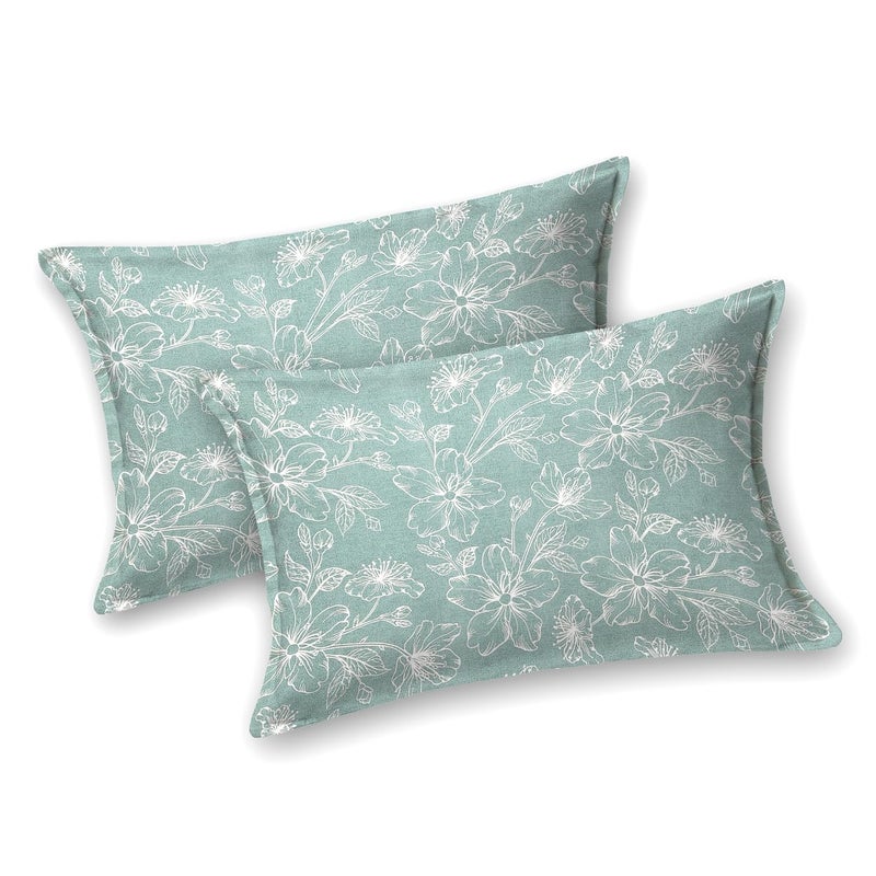 Cosy CORNER ملاءة سرير كينج من قطن كوزي كورنر مع 2 غطاء وسادة، ملاءة لسرير مزدوج، 90X100 بوصة - Image 4