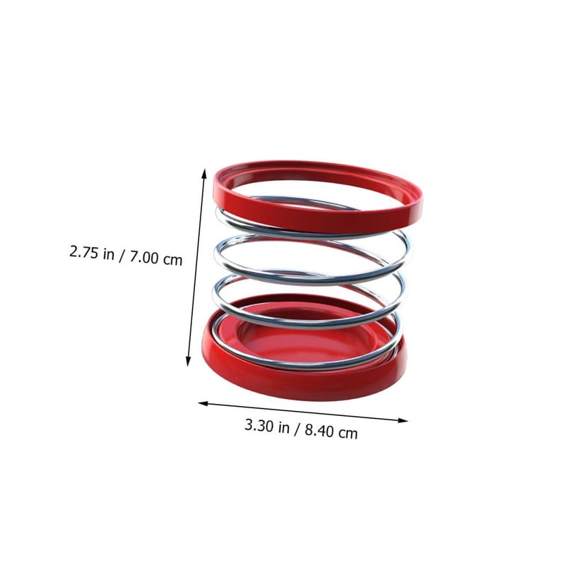2Pcs Folding Spring Car Cup Holders Random Color Beverage Holder for Console - Image 2