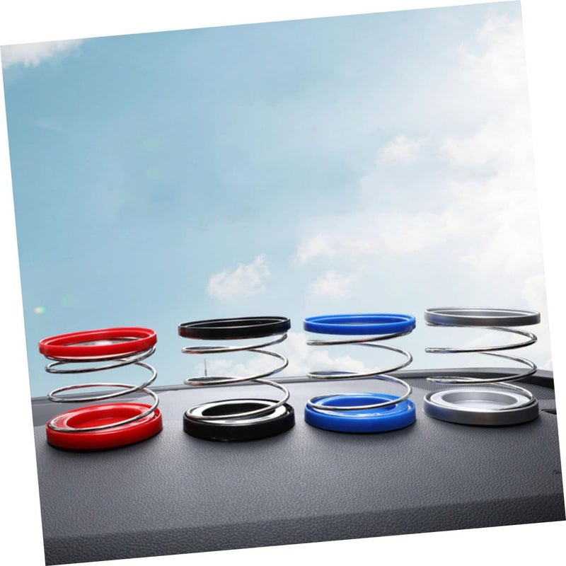 2Pcs Folding Spring Car Cup Holders Random Color Beverage Holder for Console - Image 5