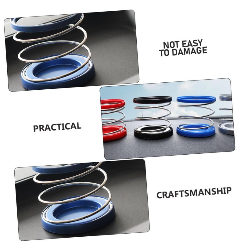 2Pcs Folding Spring Car Cup Holders Random Color Beverage Holder for Console - Image 3