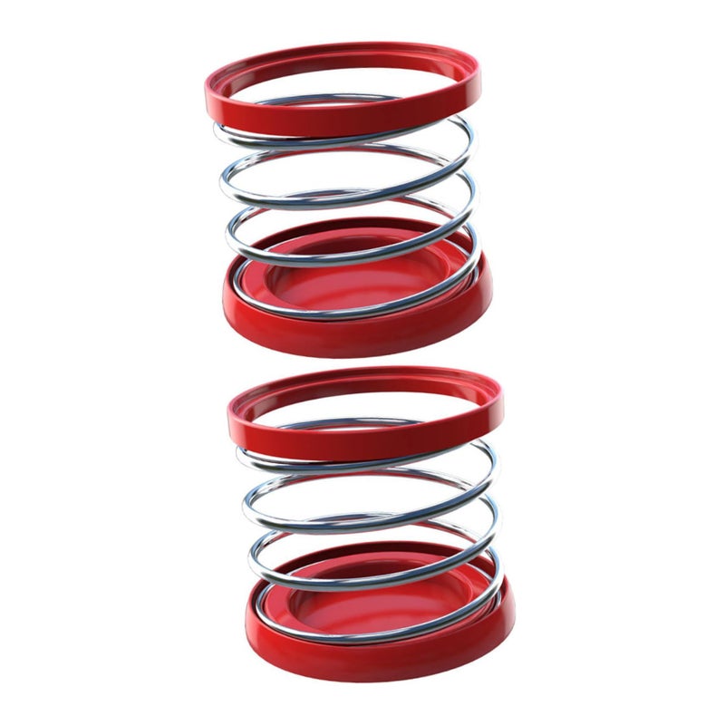 2Pcs Folding Spring Car Cup Holders Random Color Beverage Holder for Console - Image 1