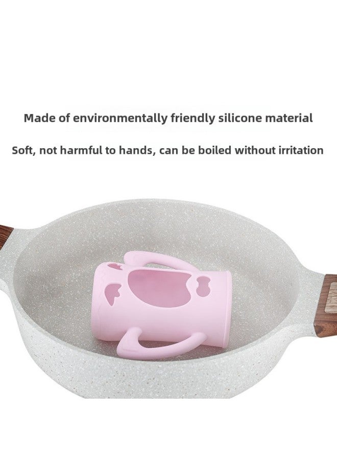 Adapt To Bei Qi Three-generation Bottle Set Pro Three-generation Bottle Set Three-generation Bottle Accessories With The Same Style-Color:Pink-Capacity:160ml - Image 4