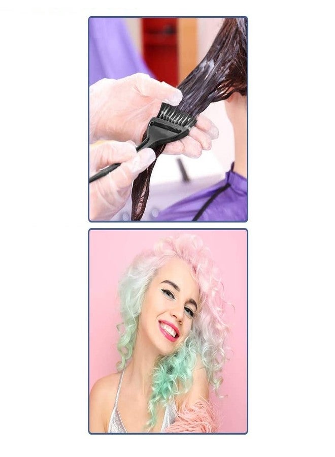 E-DUNIA 3-Piece Hair Colouring Brush and Comb Set, Black - Image 5