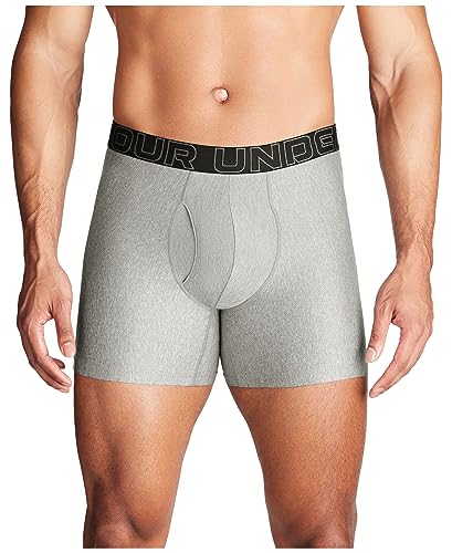 Under Armour Men's Multi-Pack Standard Tech Boxer Brief, 6" Inseam, All-Day Comfort & Ultra-Soft - Image 1