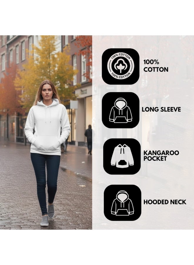 برينت شوب فور مي هودي نسائي - ملابس شتوية للنساء - هودي ناعم ودافئ للسيدات، هودي بأكمام طويلة للنساء، ملابس شتوية مريحة - Image 5