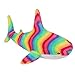 MUPI Shark Stuffed Animal Plush 11 Cute Shark Toy Plush Pillows Soft Cotton Sharks Plushies Ocean Sea Animal Doll Gifts for Boys Girls Kids Adults Rainbow - Image 2