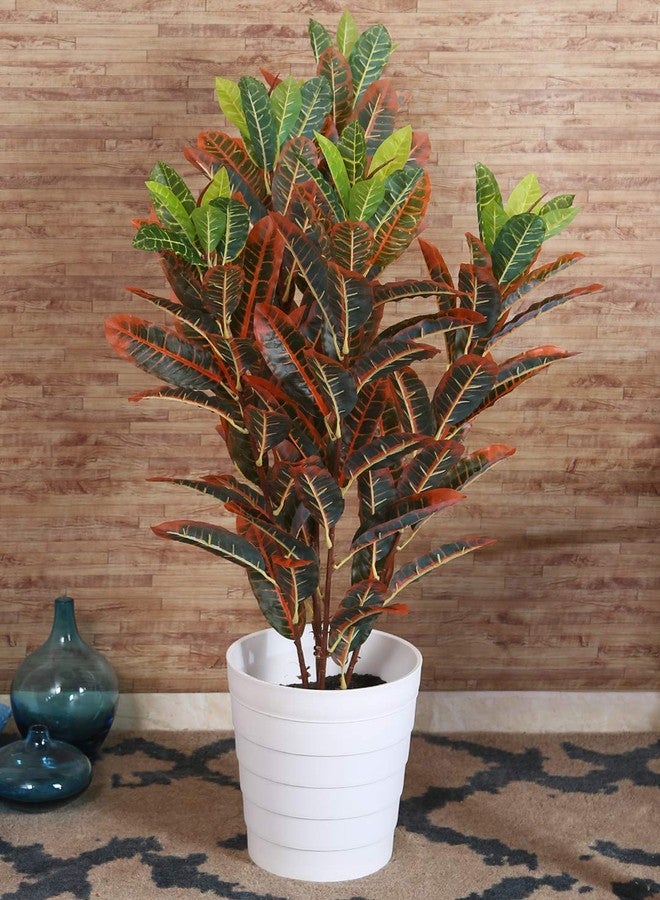Fourwalls Plastic Container for Plants and Trees (26 cm Tall, White) - Image 4