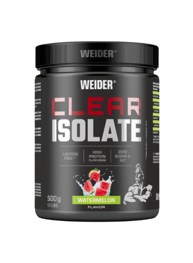 Weider Clear Isolate 500g – Watermelon Flavor – Whey Protein Isolate - Image 1