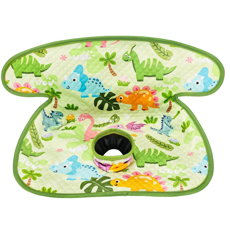 INFANZIA Dry Seat,Car Seat Protector Waterproof Carseat Liner Potty Training Toddlers, Baby and Infants, Piddle Pad for Carseats Strollers (Green, 1 Pack - Image 1