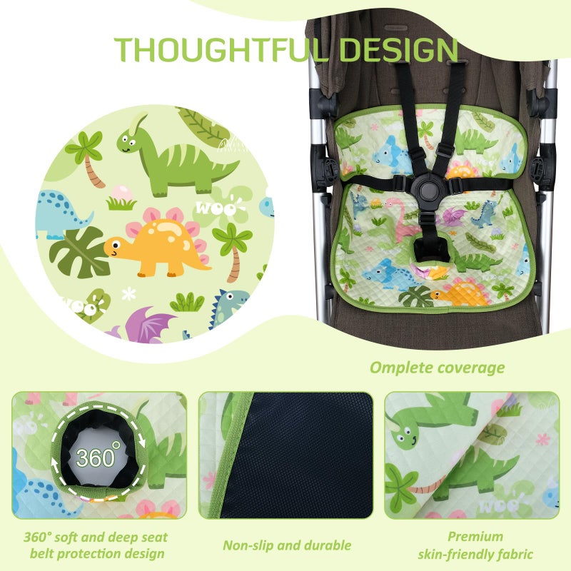 INFANZIA Dry Seat,Car Seat Protector Waterproof Carseat Liner Potty Training Toddlers, Baby and Infants, Piddle Pad for Carseats Strollers (Green, 1 Pack - Image 3