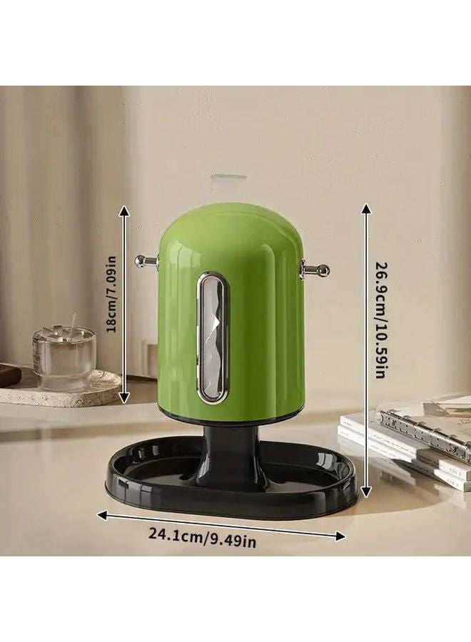 صندوق المناديل الفاخر الأحمر 2 في 1 مع رف تخزين لمنظم الحمام الحديث وغرفة المعيشة - Image 4