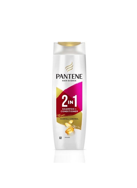 Advanced Hairfall Solution, 2In1 Hairfall Control Shampoo + Conditioner, Pack Of 1, 180Ml, Pink