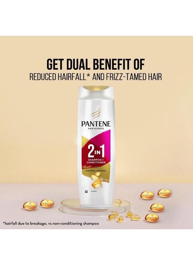 Advanced Hairfall Solution, 2In1 Hairfall Control Shampoo + Conditioner, Pack Of 1, 180Ml, Pink