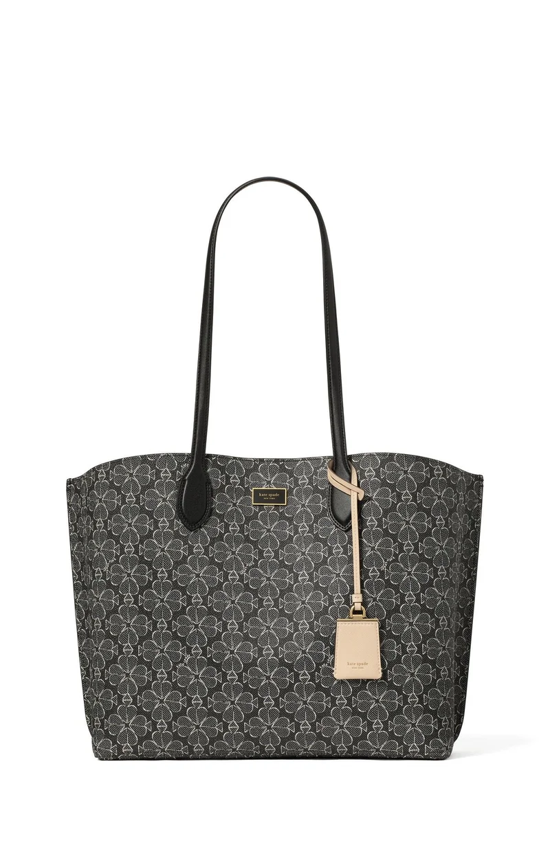 Kate Spade Suite Spade Flower Coated Canvas Large Work Tote