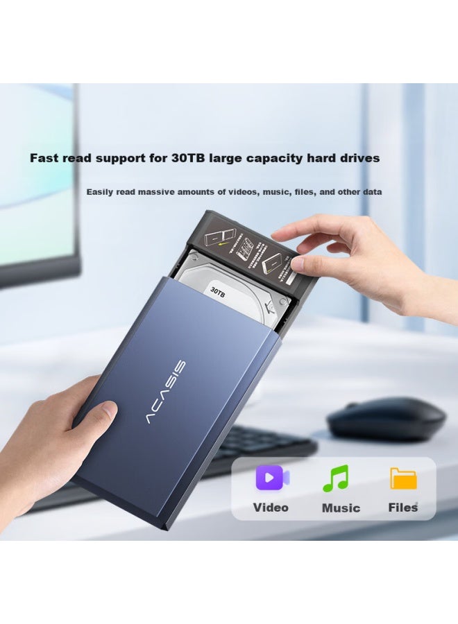Acasis Type-c 3.1 External Hard Drive Enclosure 2.5/3.5 Inch Sata Ssd Hdd Case 6gbps For Pc Laptop - Image 3