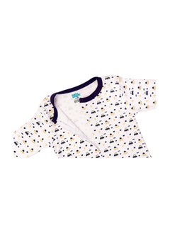 Babies Basic 100% Cotton Printed Long Sleeves Jumpsuit/Romper/Sleepsuit For Babies  - Image 4