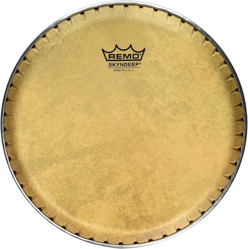 Remo Symmetry Skyndeep Conga Drumhead - Calfskin Graphic, 9.75" - Image 1