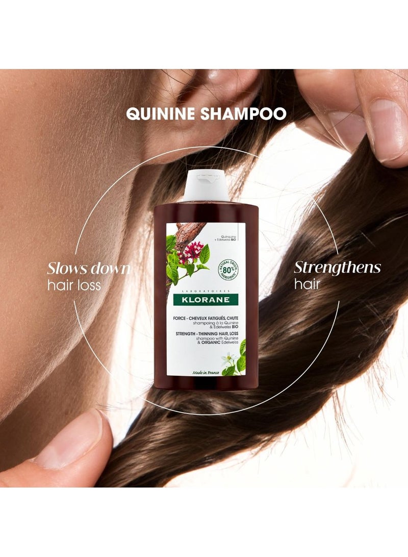 Klorane Quinine Bio Strengthening Anti-Hair Loss Shampoo 200ml - Image 2