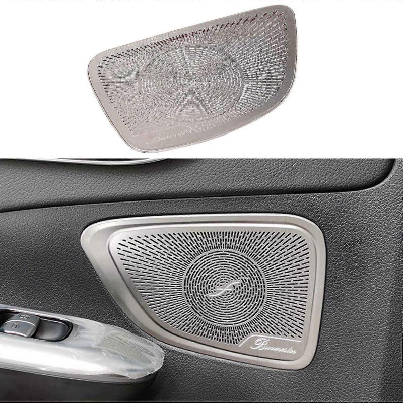 Audio Speaker Cover For Mercedes-benz C-class W206 C260 2022 Silver - Image 5