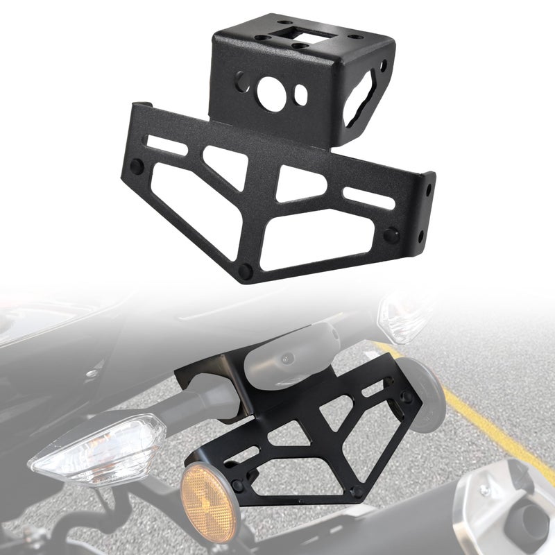 VEISUTOR Fender Eliminator Kit for Ninja 400 License Plate Bracket License Plate Holder for Kawasaki Ninja 400 Z400 20182024 Ninja 250 2018 2019 Accessories