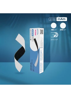 STALEKS PRO Disposable Double-Sided Files - papmAm Mix EXPERT | 22 180/240 grit (50 pcs)  - Image 1