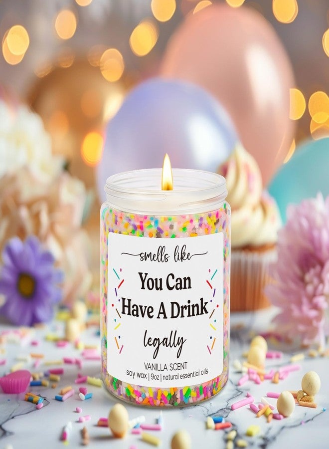 LEADO Scented Candles, 21st Birthday Gifts for Him, Her - Funny 21st Birthday Presents for Daughter, Son, Friend, Girlfriend - Turing 21, 2005 Bday, Cool Gifts for 21 Year Old Male, Female, Boy - Image 4