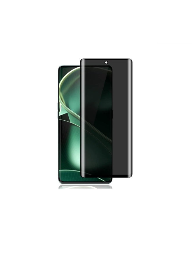 Compatible with Glass Screen Oppo Reno 13 Pro Screen Protector Glass, 9H Hardness Tempered Glass HD Privacy Screen Protector,Anti Spy,Anti- Scratch,Bubble Free (Does not support fingerprint) - Image 1