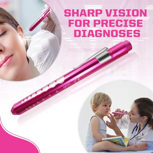 Pyrsiva Nursing Kit – Nurse Accessories for Work | Trauma Shears, Clipboard with Storage, Badge Reel, Pen Light, Sticky Notes, Pen & Cheat Sheet – for Nursing Students & Professionals - Image 4