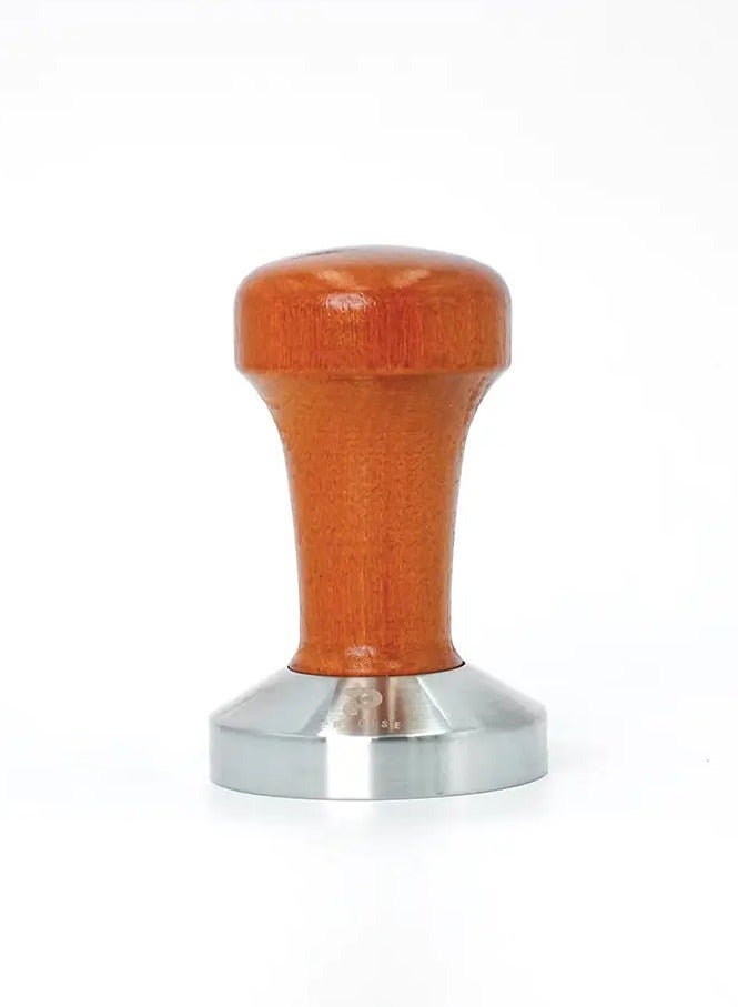 Precise Beech Wooden Handle Tamper 58mm - Image 1