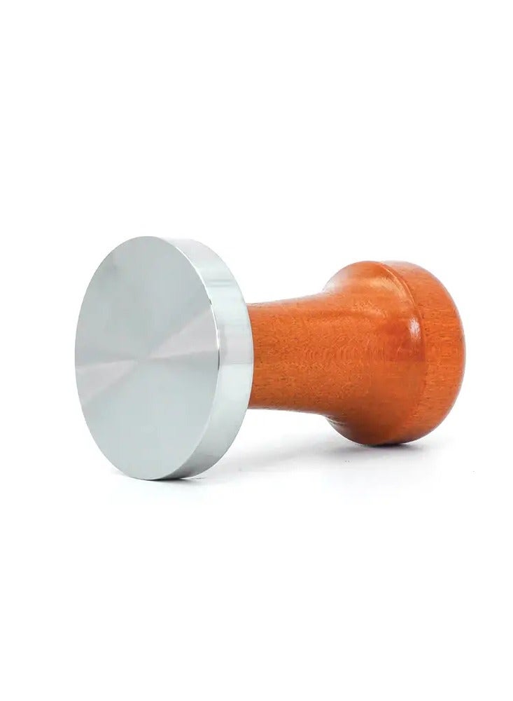 Precise Beech Wooden Handle Tamper 58mm - Image 3