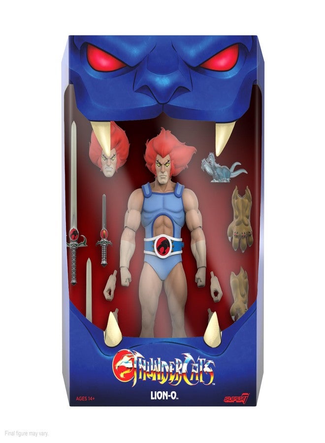 Super7 ULTIMATES! Thundercats Lion-O (LED Eyes) - 7" Thundercats Action Figure with Accessories Classic Cartoon Collectibles and Retro Toys - Image 2