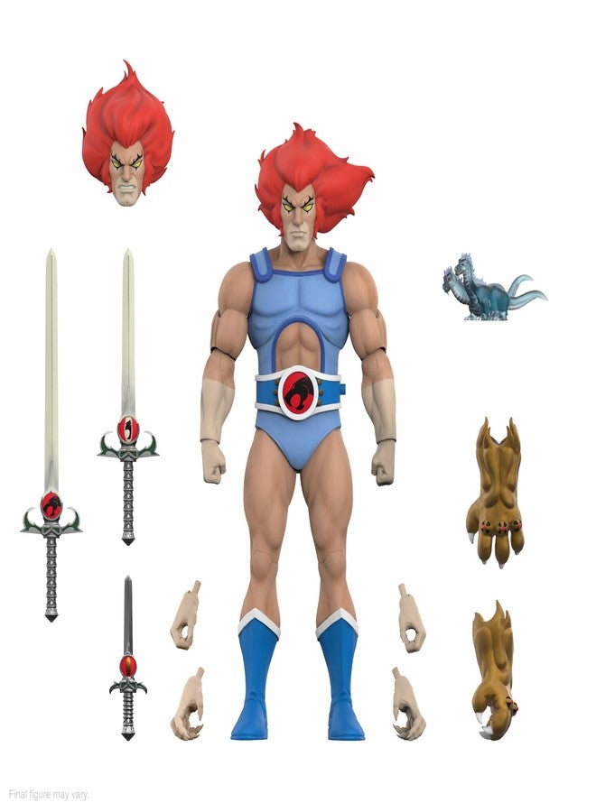 Super7 ULTIMATES! Thundercats Lion-O (LED Eyes) - 7" Thundercats Action Figure with Accessories Classic Cartoon Collectibles and Retro Toys - Image 1
